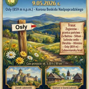 „Korona Beskidu Nadpopradzkiego". Osly.